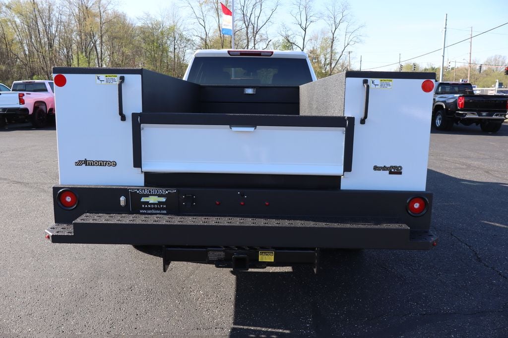 2026 Chevrolet Silverado 3500HD Work Truck w/ 9' Monroe Steel Servicepro Body w Latchmatic