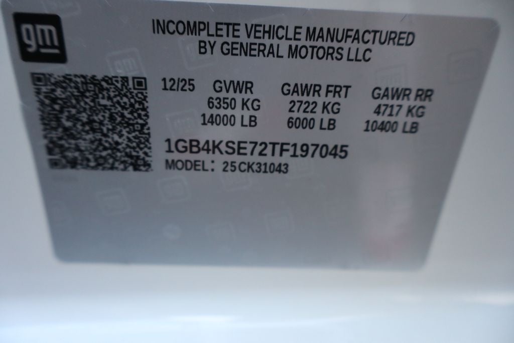 2026 Chevrolet Silverado 3500HD Work Truck w/ 9' Monroe Steel Servicepro Body w Latchmatic