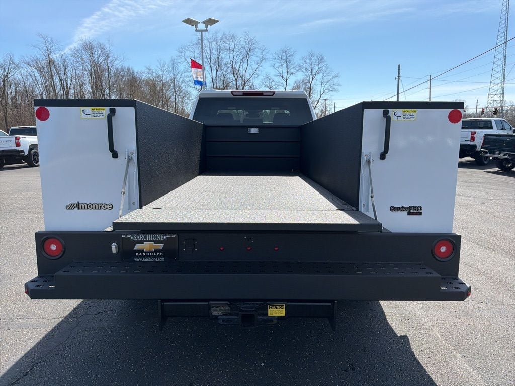 2026 Chevrolet Silverado 3500HD Work Truck w/ 9' Monroe Steel Service Body