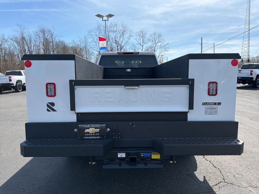 2026 Chevrolet Silverado 3500HD Work Truck w/ 9' Reading Aluminum Service Body