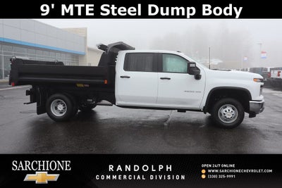 2026 Chevrolet Silverado 3500HD Work Truck w/ 9' MTE Steel Dump Body