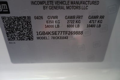 2026 Chevrolet Silverado 3500HD Work Truck DRW w/ 9' Aluminum Service Body