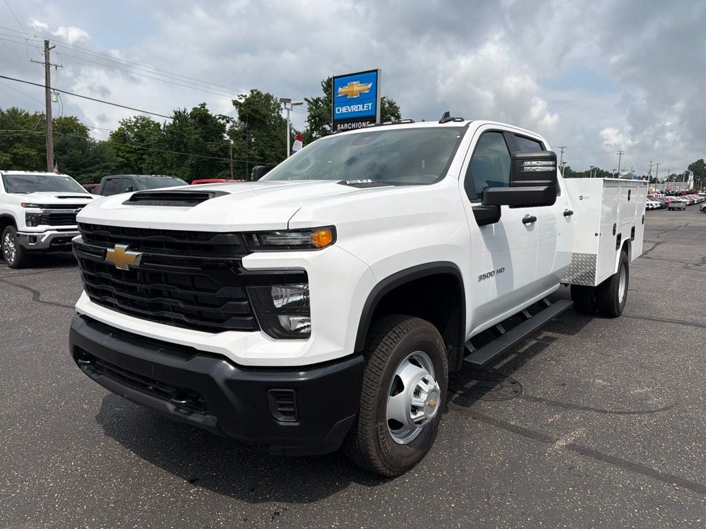 2026 Chevrolet Silverado 3500HD Work Truck DRW w/ 9' Aluminum Service Body