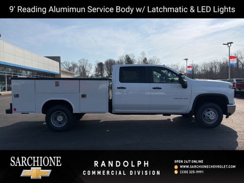 2026 Chevrolet Silverado 3500HD Work Truck w/ 9' Reading Aluminum Service Body
