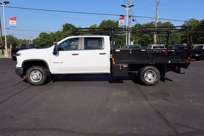 2025 Chevrolet Silverado 3500HD Work Truck DRW W/ 9.5' Freedom Pro-Contractor Platform Body