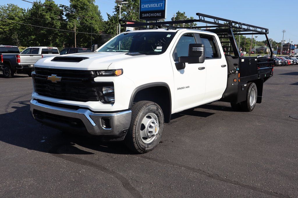 2025 Chevrolet Silverado 3500HD Work Truck DRW W/ 9.5' Freedom Pro-Contractor Platform Body