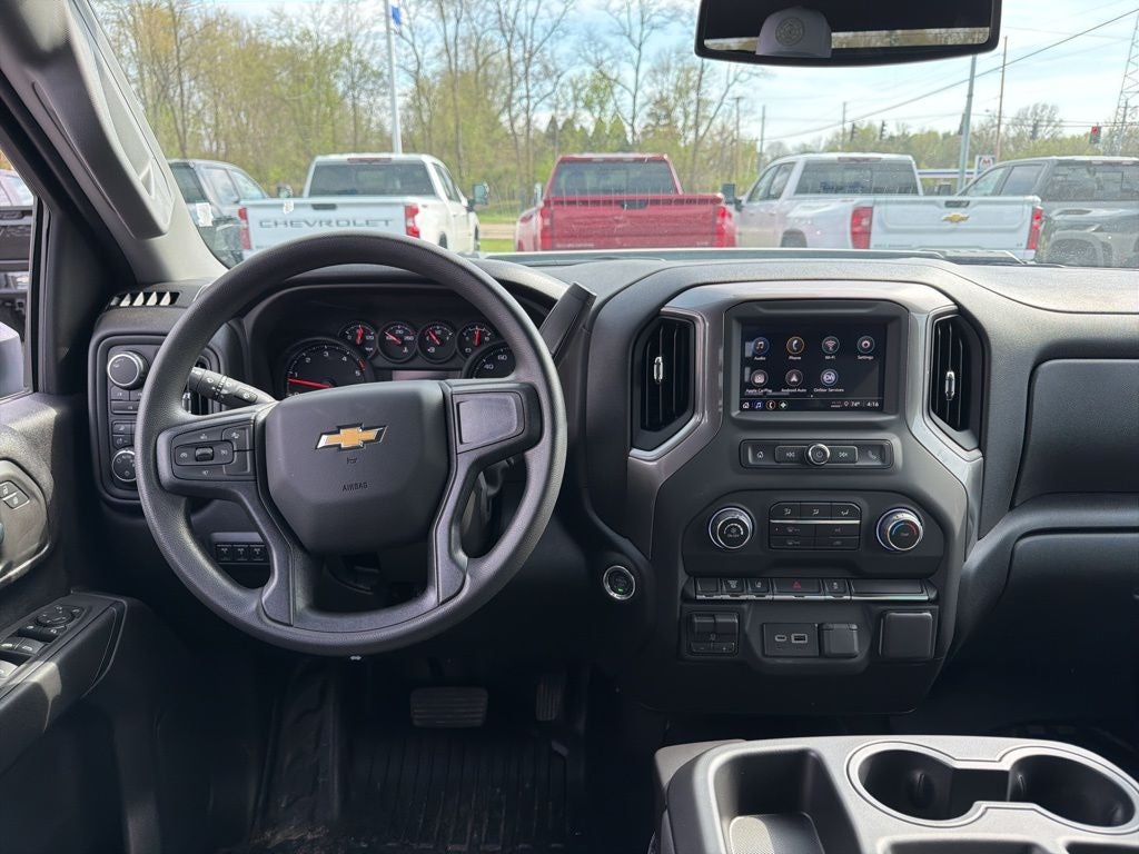2025 Chevrolet Silverado 3500HD Work Truck w/ 9' Hillsboro Steel Flatbed