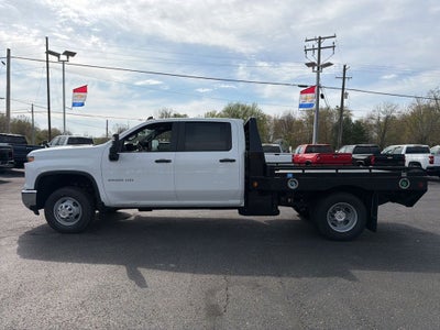 2025 Chevrolet Silverado 3500HD Work Truck w/ 9' Hillsboro Steel Flatbed