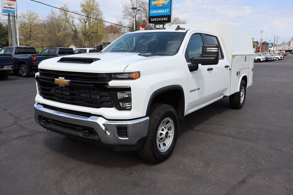 2024 Chevrolet Silverado 3500HD Work Truck w/ 8' Reading Service Body