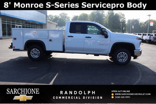 2025 Chevrolet Silverado 2500HD Work Truck w/ 8' Monroe S-Series Servicepro Body