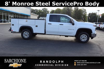 2025 Chevrolet Silverado 2500HD Work Truck w/ 8' Monroe Steel Servicepro Body