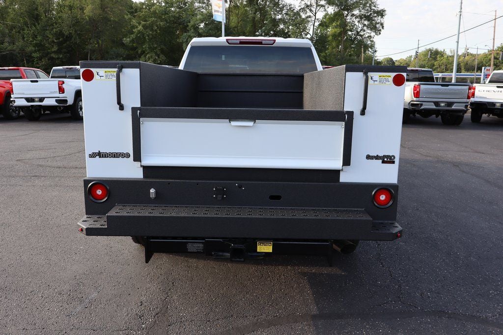 2025 Chevrolet Silverado 2500HD Work Truck w/ 8' Monroe Steel Servicepro Body