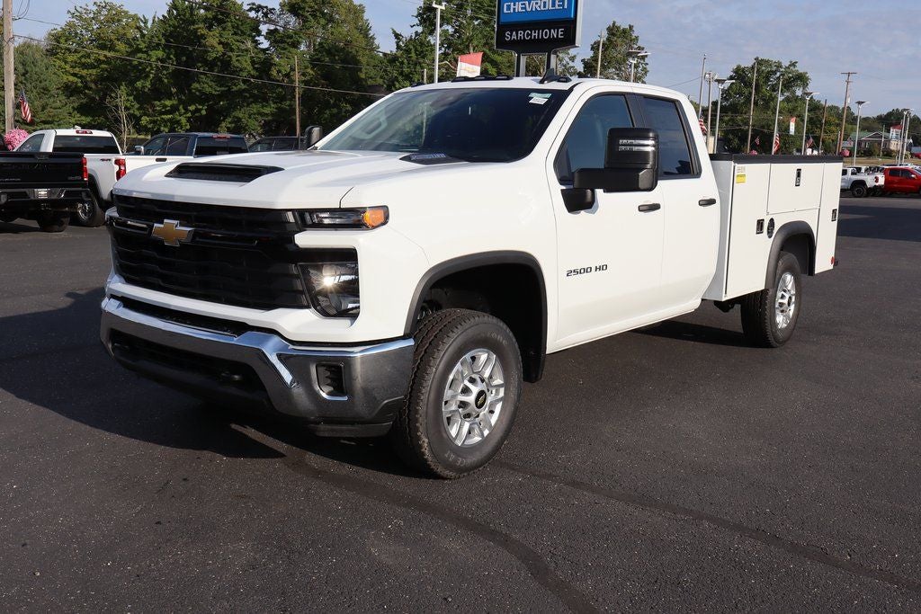 2025 Chevrolet Silverado 2500HD Work Truck w/ 8' Monroe Steel Servicepro Body