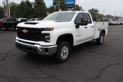 2025 Chevrolet Silverado 2500HD Work Truck w/ 8' Monroe S-Series Steel Servicepro Body
