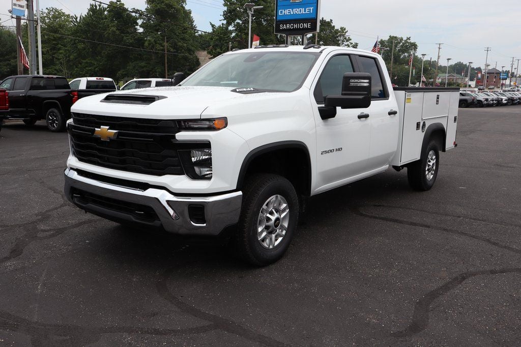 2025 Chevrolet Silverado 2500HD Work Truck w/ 8' Monroe S-Series Steel Servicepro Body