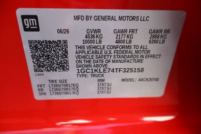 2026 Chevrolet Silverado 2500HD Work Truck