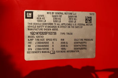 2014 Chevrolet Silverado 2500HD LTZ