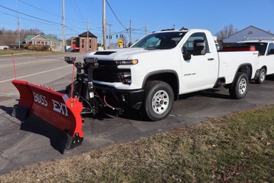 2025 Chevrolet Silverado 2500HD Work Truck w/ Boss EXT Snow Plow & Salt Spreader