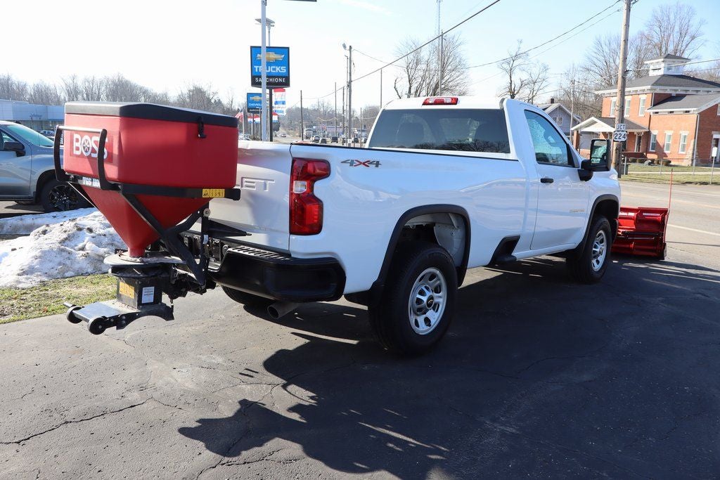 2025 Chevrolet Silverado 2500HD Work Truck w/ Boss EXT Snow Plow & Salt Spreader