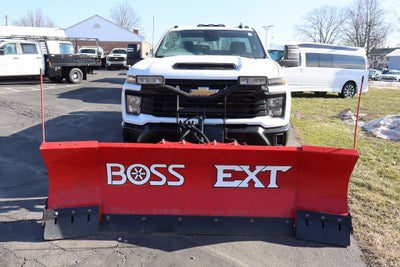 2025 Chevrolet Silverado 2500HD Work Truck w/ Boss EXT Snow Plow & Salt Spreader