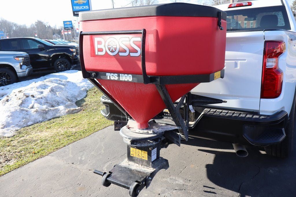 2025 Chevrolet Silverado 2500HD Work Truck w/ Boss EXT Snow Plow & Salt Spreader
