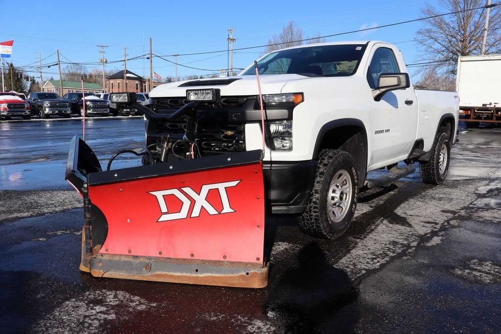 2020 Chevrolet Silverado 3500HD Work Truck w/ Boss V-DXT Snow Plow