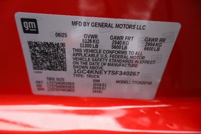 2025 Chevrolet Silverado 2500HD LT