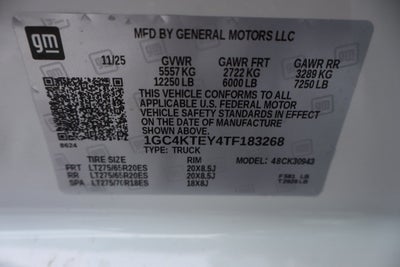 2026 Chevrolet Silverado 3500HD LT