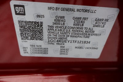 2026 Chevrolet Silverado 3500HD LTZ DRW