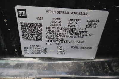 2022 Chevrolet Silverado 3500HD High Country DRW