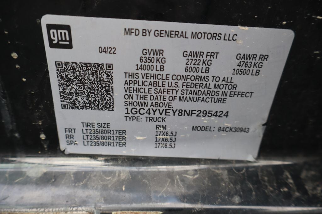 2022 Chevrolet Silverado 3500HD High Country DRW