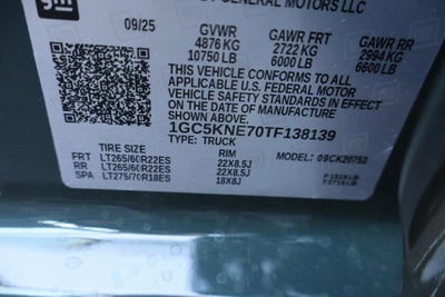 2026 Chevrolet Silverado 2500HD LT