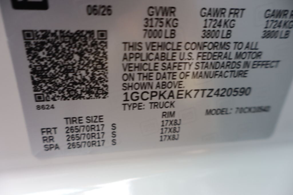 2026 Chevrolet Silverado 1500 WT