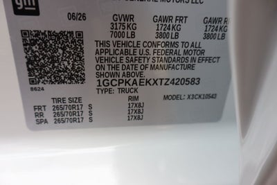 2026 Chevrolet Silverado 1500 WT