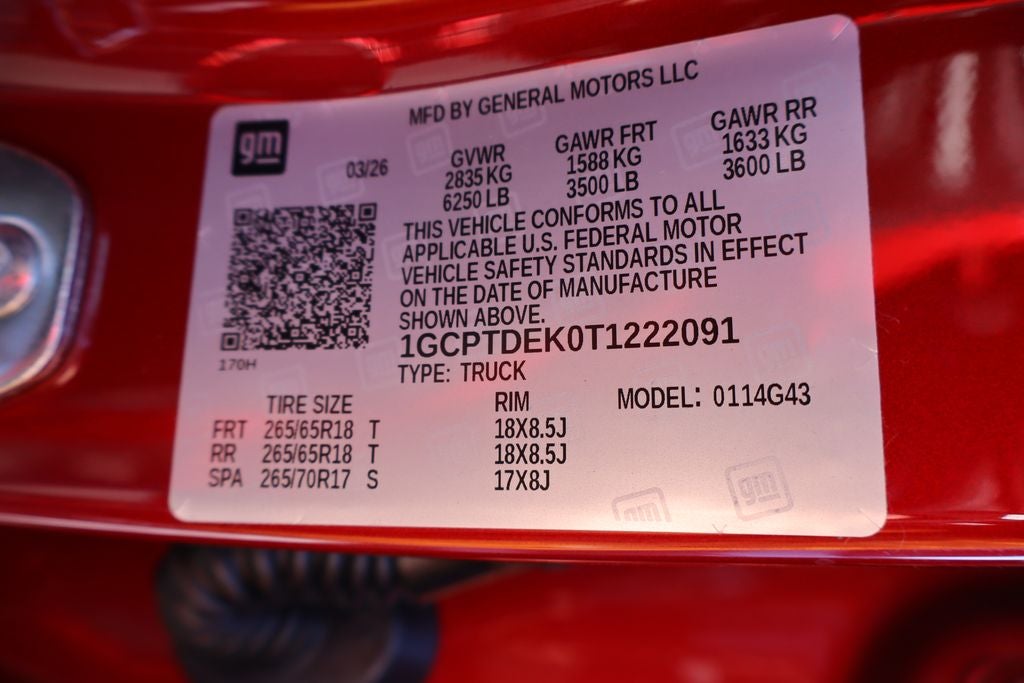 2026 Chevrolet Colorado Z71