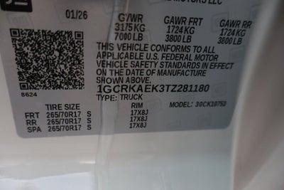 2026 Chevrolet Silverado 1500 WT