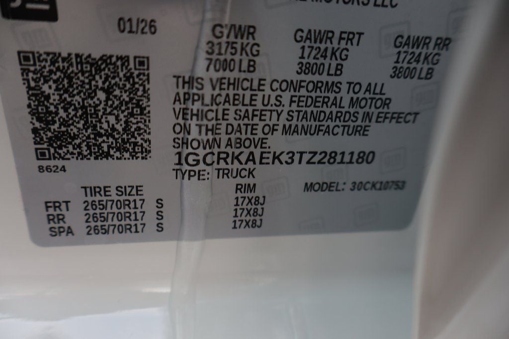 2026 Chevrolet Silverado 1500 WT
