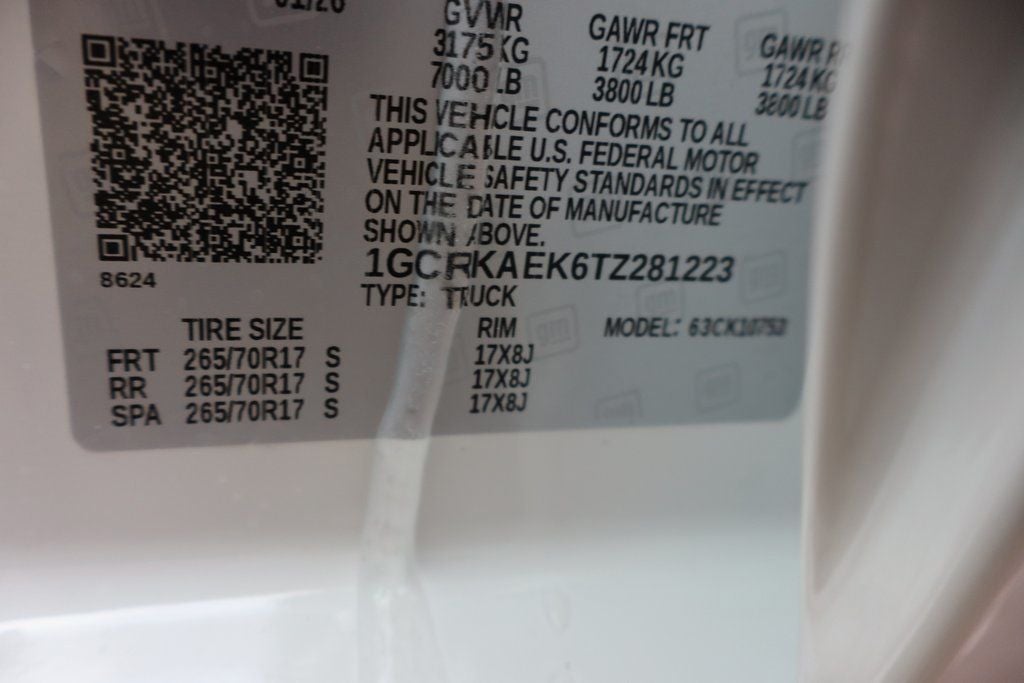 2026 Chevrolet Silverado 1500 WT