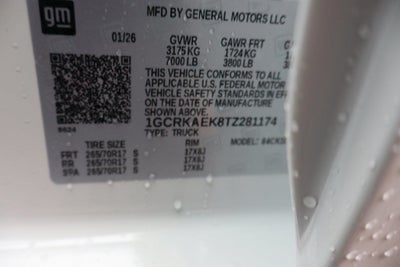 2026 Chevrolet Silverado 1500 WT