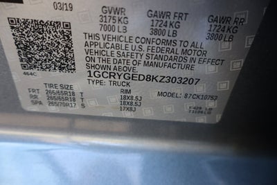 2019 Chevrolet Silverado 1500 LTZ