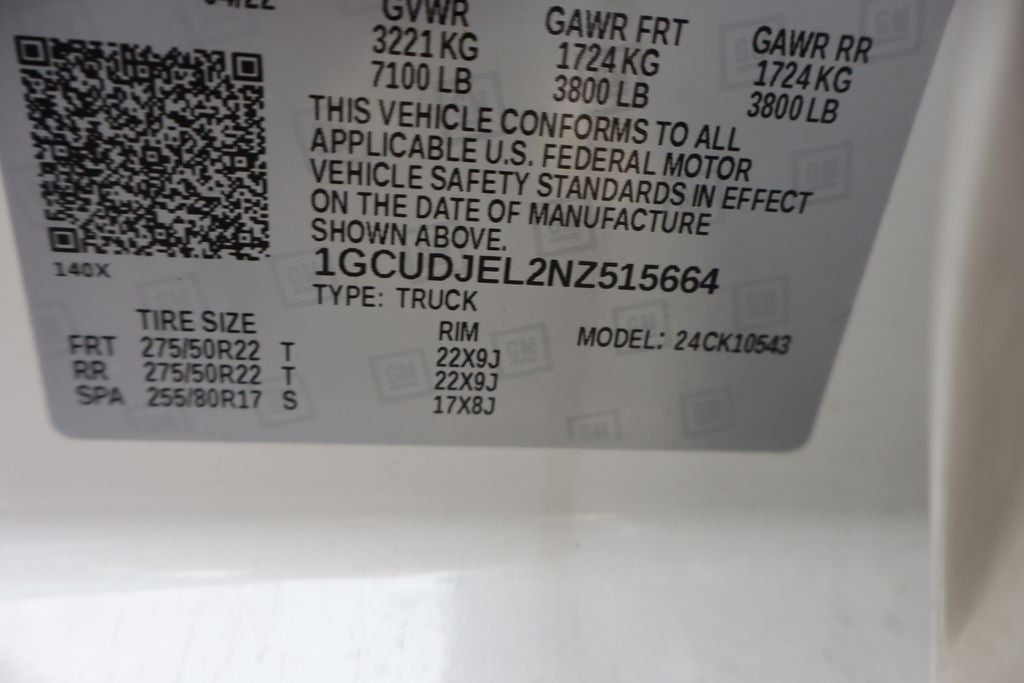 2022 Chevrolet Silverado 1500 High Country