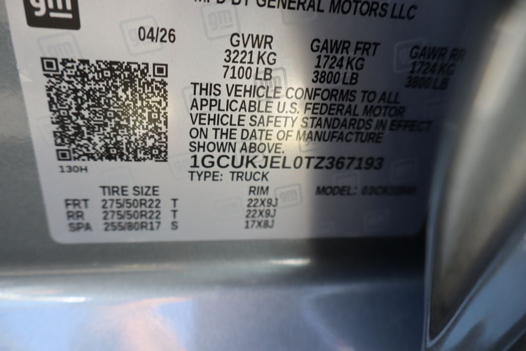 2026 Chevrolet Silverado 1500 High Country