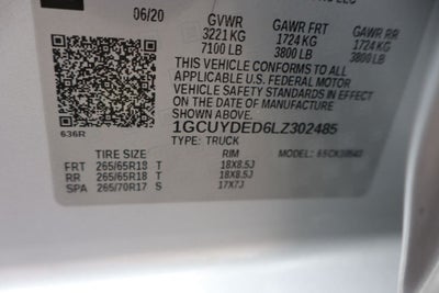 2020 Chevrolet Silverado 1500 LT