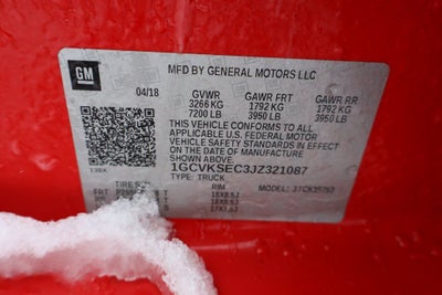 2018 Chevrolet Silverado 1500 LTZ 1LZ