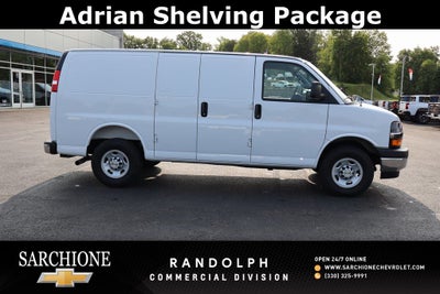 2025 Chevrolet Express 2500 Work Van w/ Adrian Shelving Package Cargo