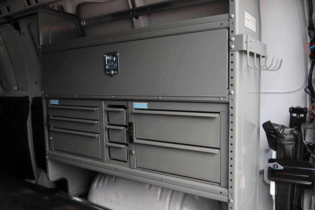 2025 Chevrolet Express 2500 Work Van w/ Adrian Shelving & Ladder Rack