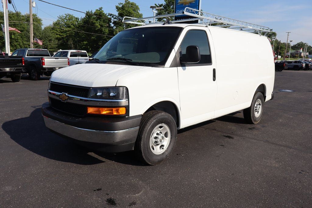 2025 Chevrolet Express 2500 Work Van w/ Adrian Shelving System & Ladder Rack Cargo