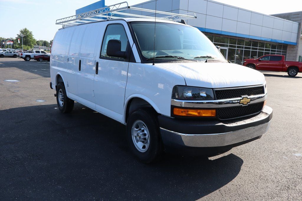 2025 Chevrolet Express 2500 Work Van w/ Adrian Shelving System & Ladder Rack Cargo