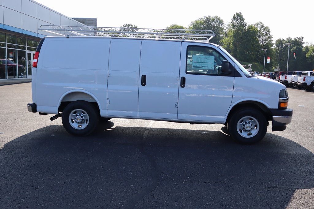 2025 Chevrolet Express 2500 Work Van w/ Adrian Shelving System & Ladder Rack Cargo