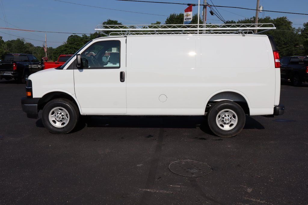 2025 Chevrolet Express 2500 Work Van w/ Adrian Shelving System & Ladder Rack Cargo